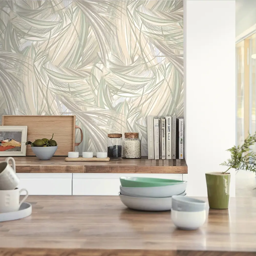 Обои флизелиновые Erismann Bolero зелёные 1.06 м 60137-04 STLM-2086868 - Вид №3