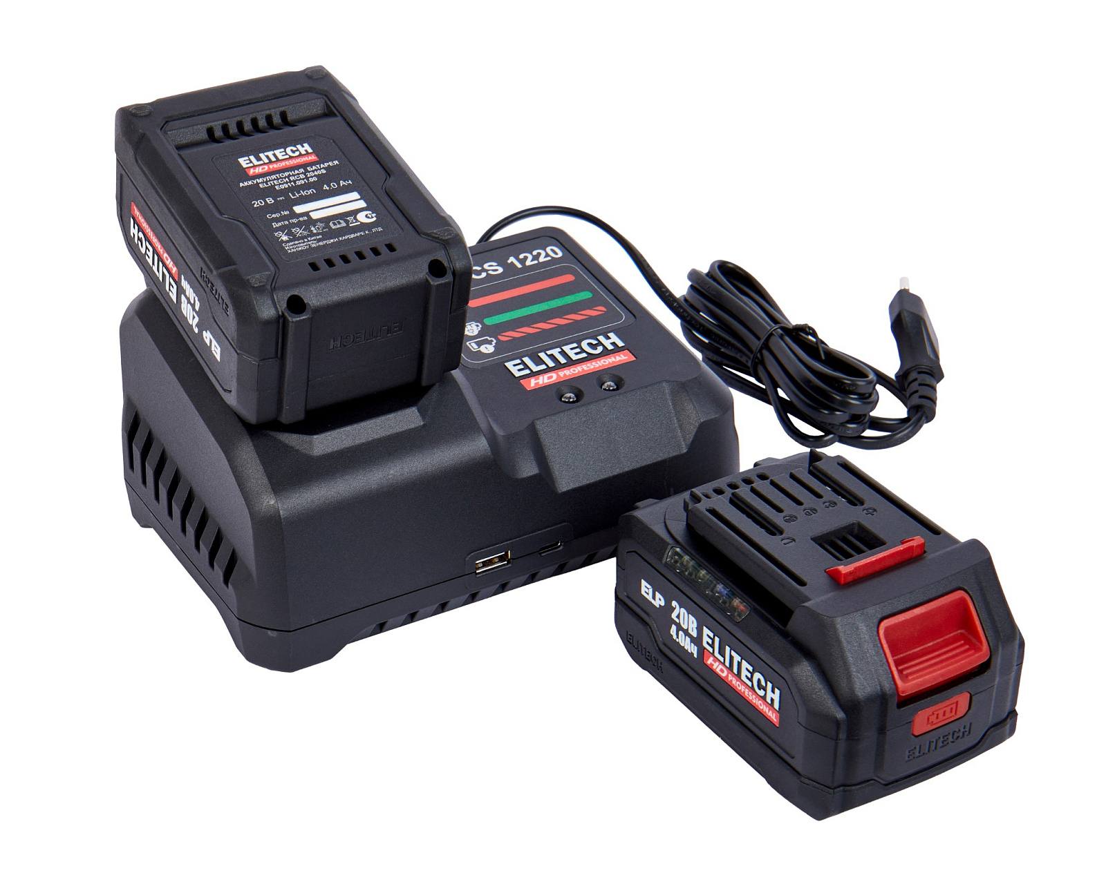 Дрель-шуруповерт ELITECH HD CD 20ISL2 9130087 STDN-0027655 - Вид №5