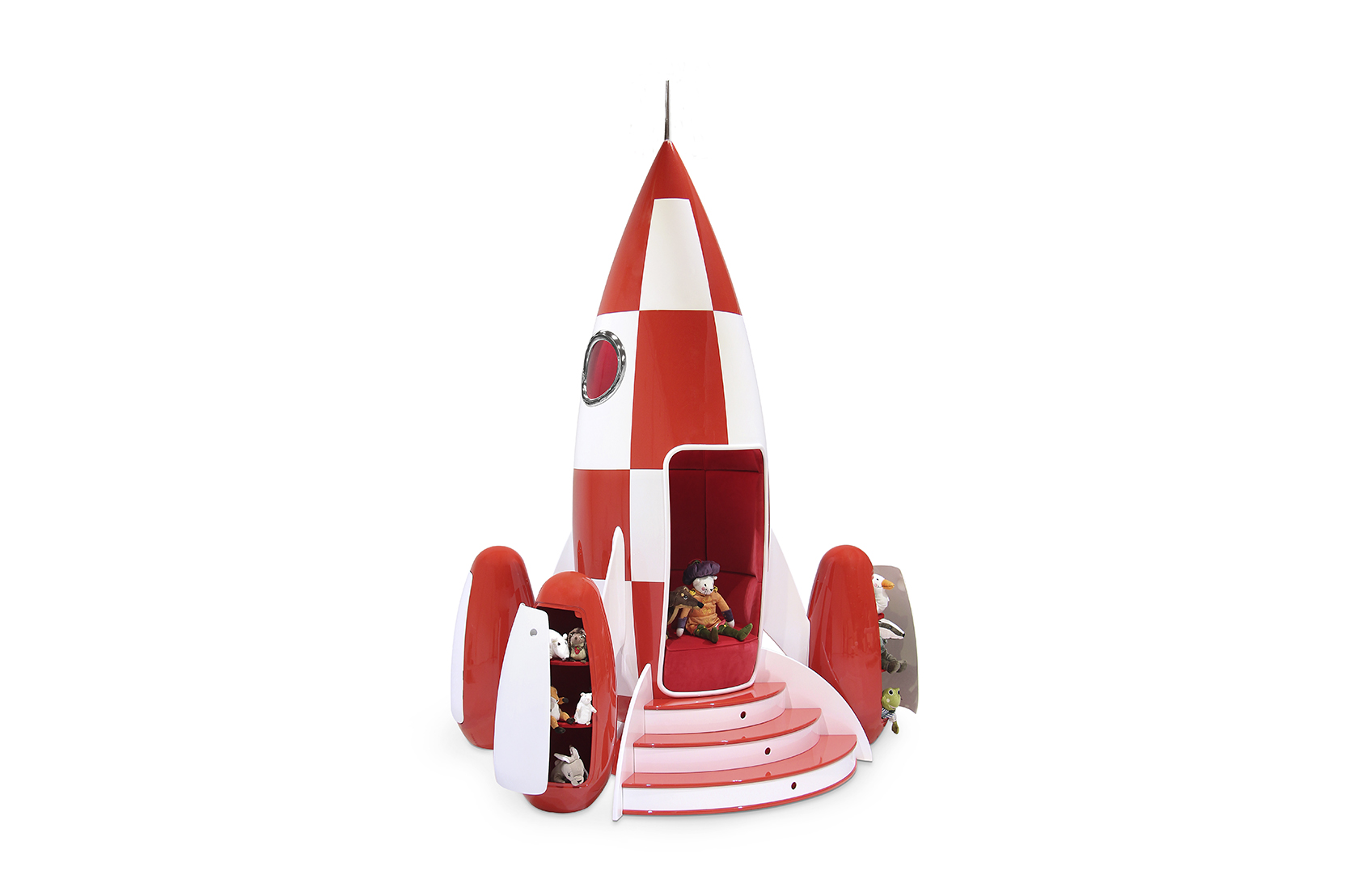 CIST764 Детское мягкое кресло Рокки Ракета Circu  - Вид №1
