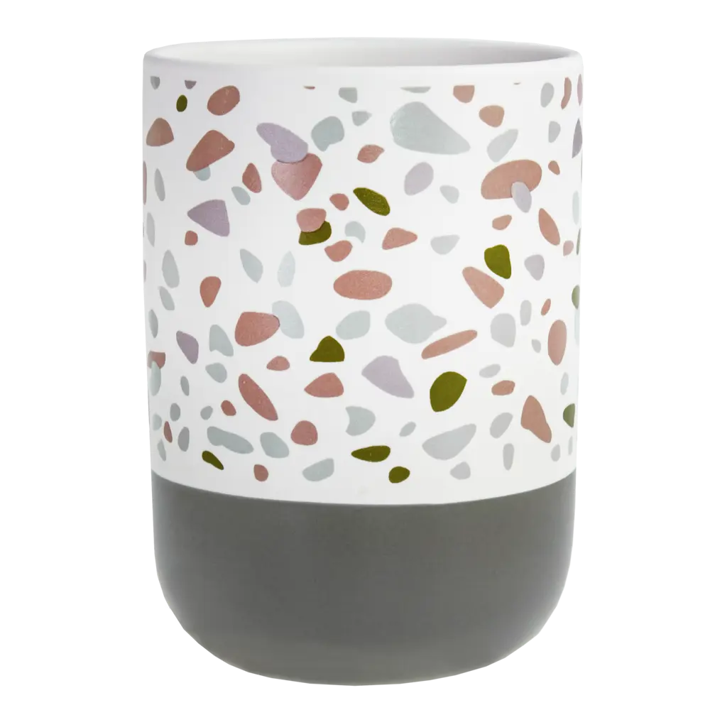 Стакан для зубных щёток Proffi Home Terrazzo керамика STLM-2191336