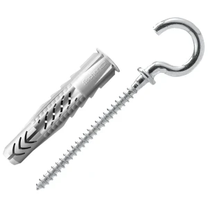 Дюбель-крюк-полукольцо Fischer UX RH, 8x50 мм, нейлон, 25 шт. 82160556 STLM-2116308