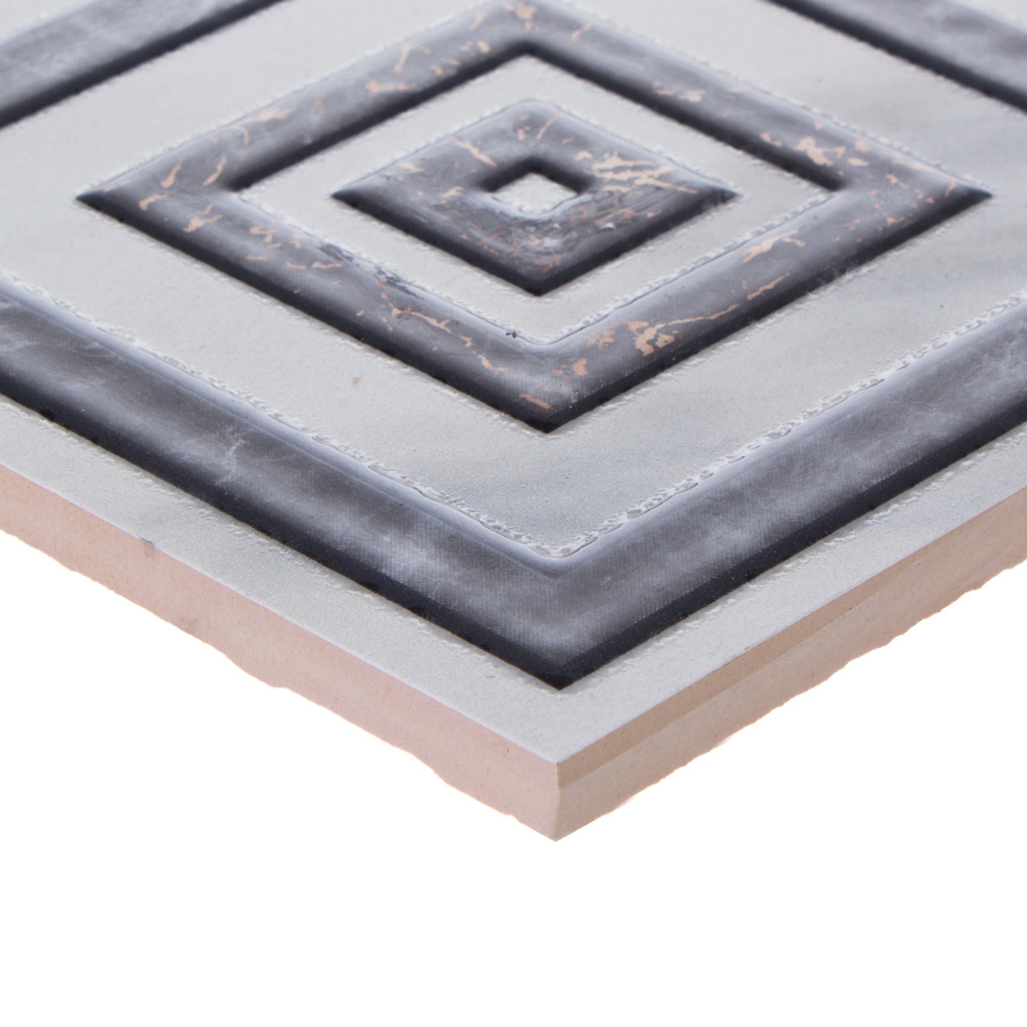 13778153 Декор напольный «» 13.7x13.7 см цвет серый Alon Santreyd  - Вид №1