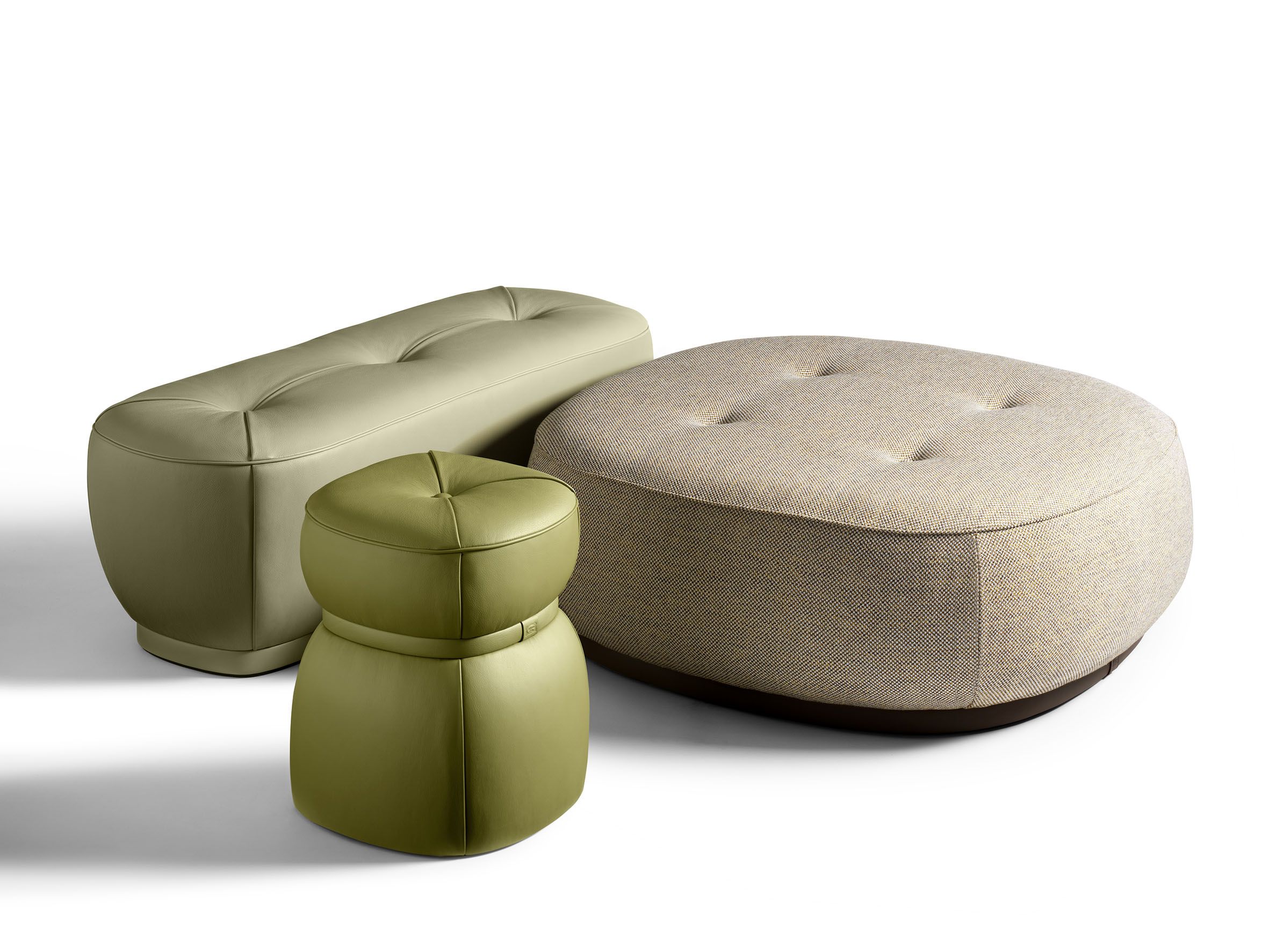 Кожаный мягкий стул Poltrona Frau коллекция-диваны и кресла ARCH-00122891 - Вид №3