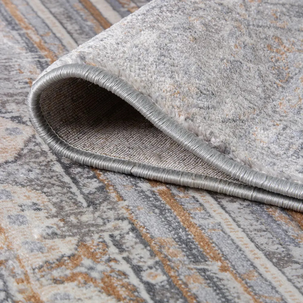 Ковер Merinos Зингер 240x340 см серый для спальни 89417890 STLM-1577405 - Вид №4