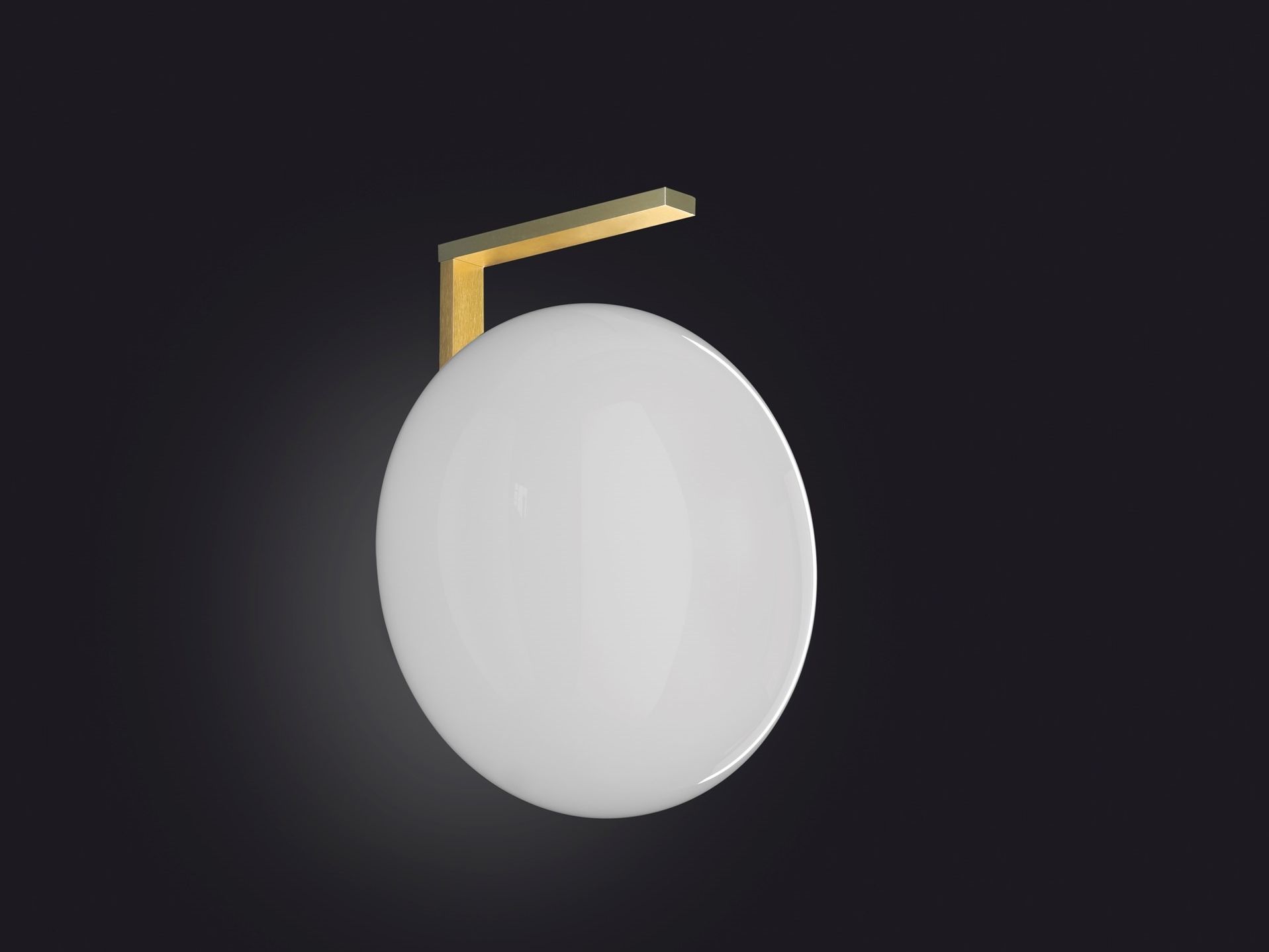 Настенный светильник из дутого стекла Oluce ARCH-00007331