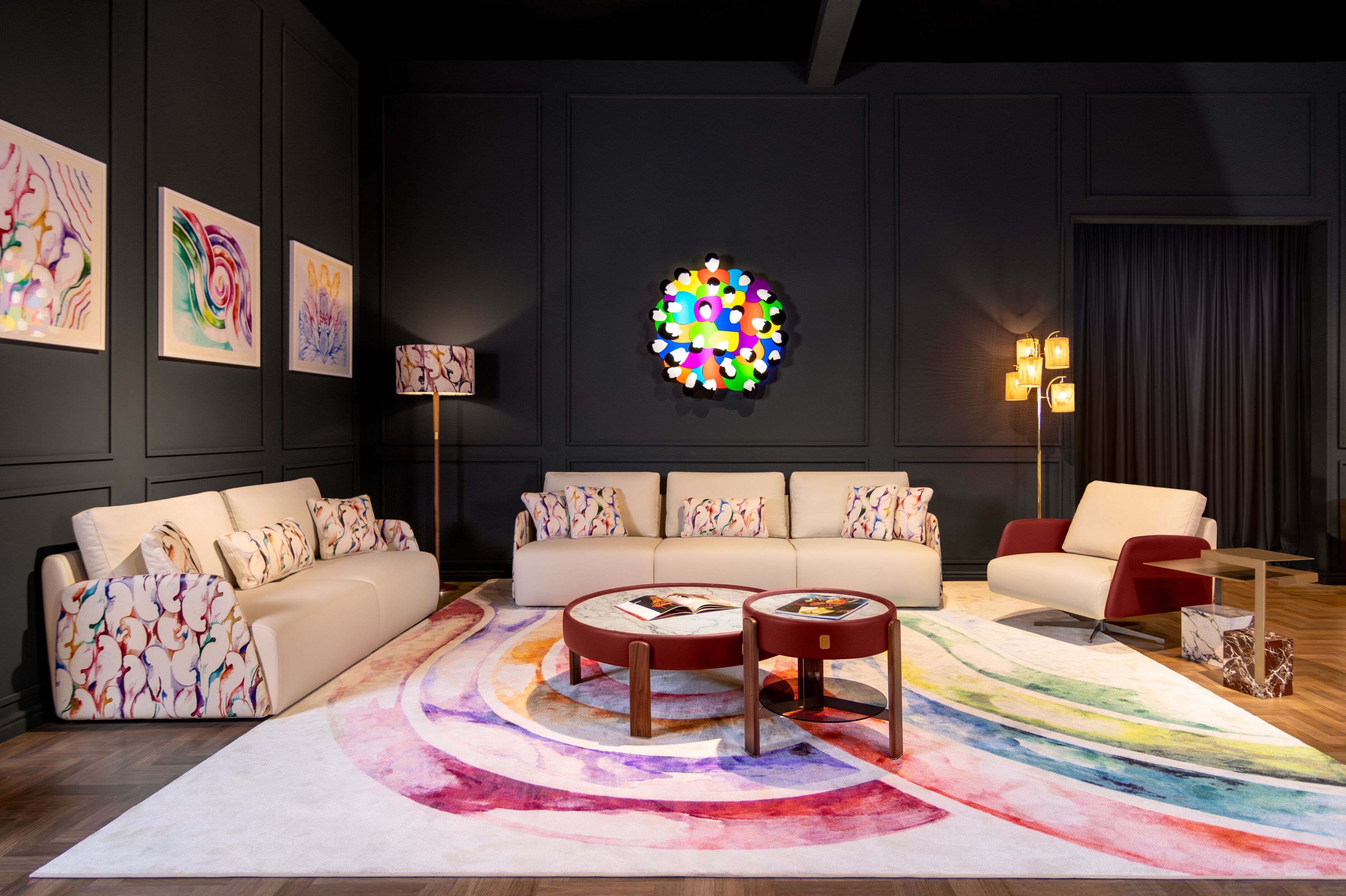 Мраморный низкий круглый журнальный столик Formitalia KEAN ARCH-00044657 - Вид №18