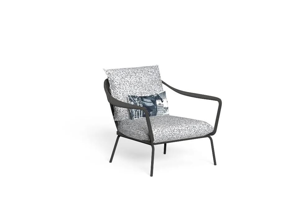 Тканевое садовое кресло с подлокотниками Talenti Cruise Alu ARCH-00142348 - Вид №7