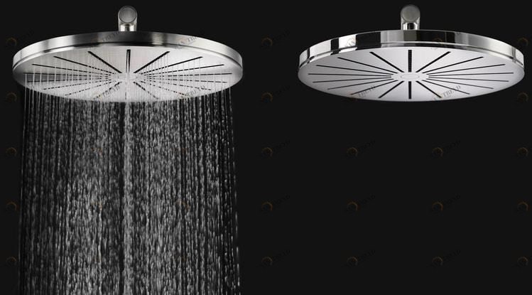 VOLA Настенная лейка душа с фиксированной струей sun-id-1421422