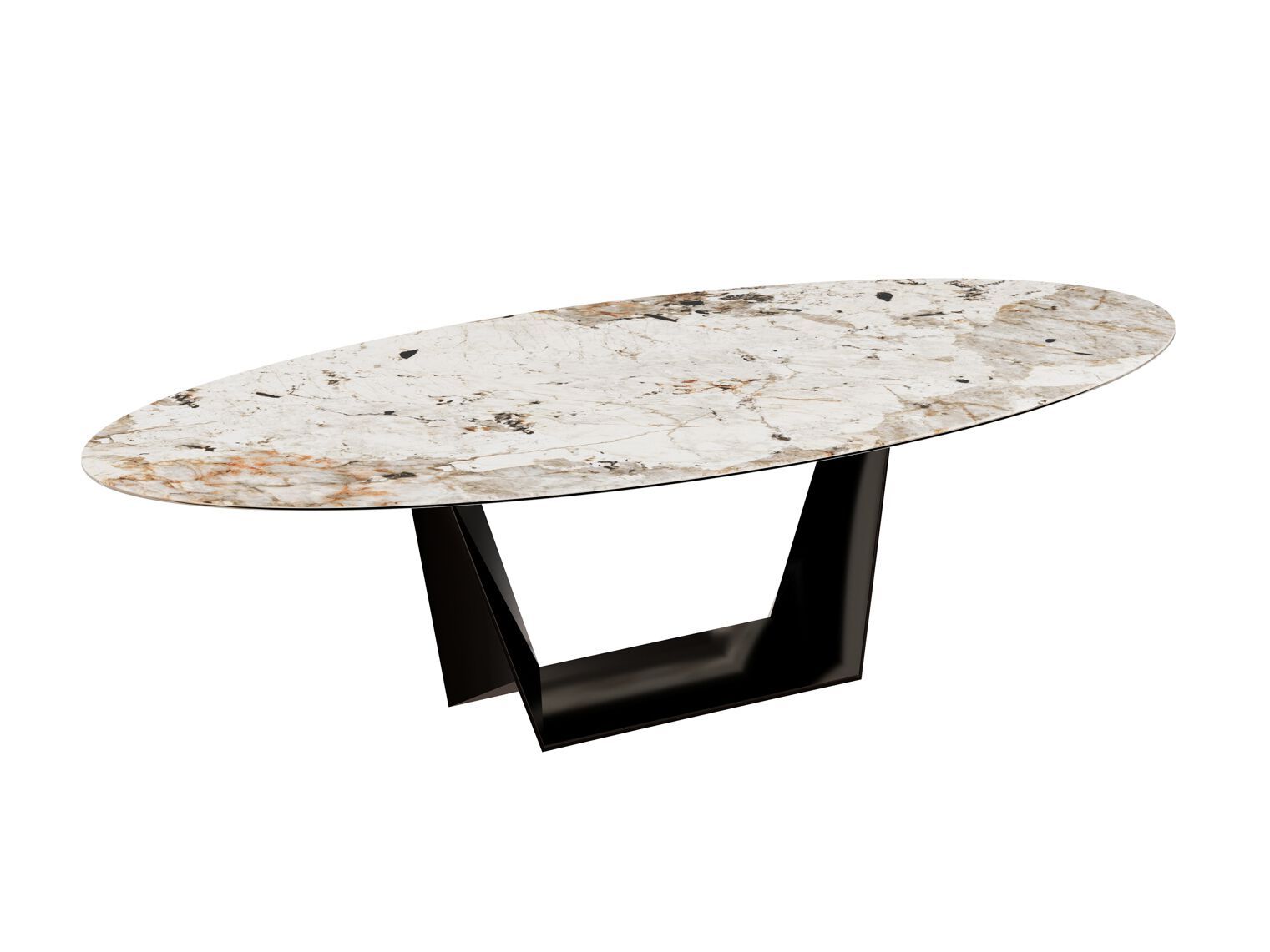 Овальный стол из керамогранита DÔME DECO Awaken ARCH-00058629 - Вид №2