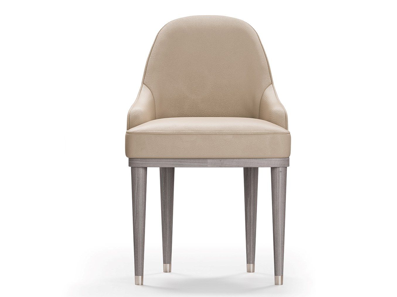 Кожаный мягкий стул с подлокотниками CPRN HOMOOD Cocoon ARCH-00029413