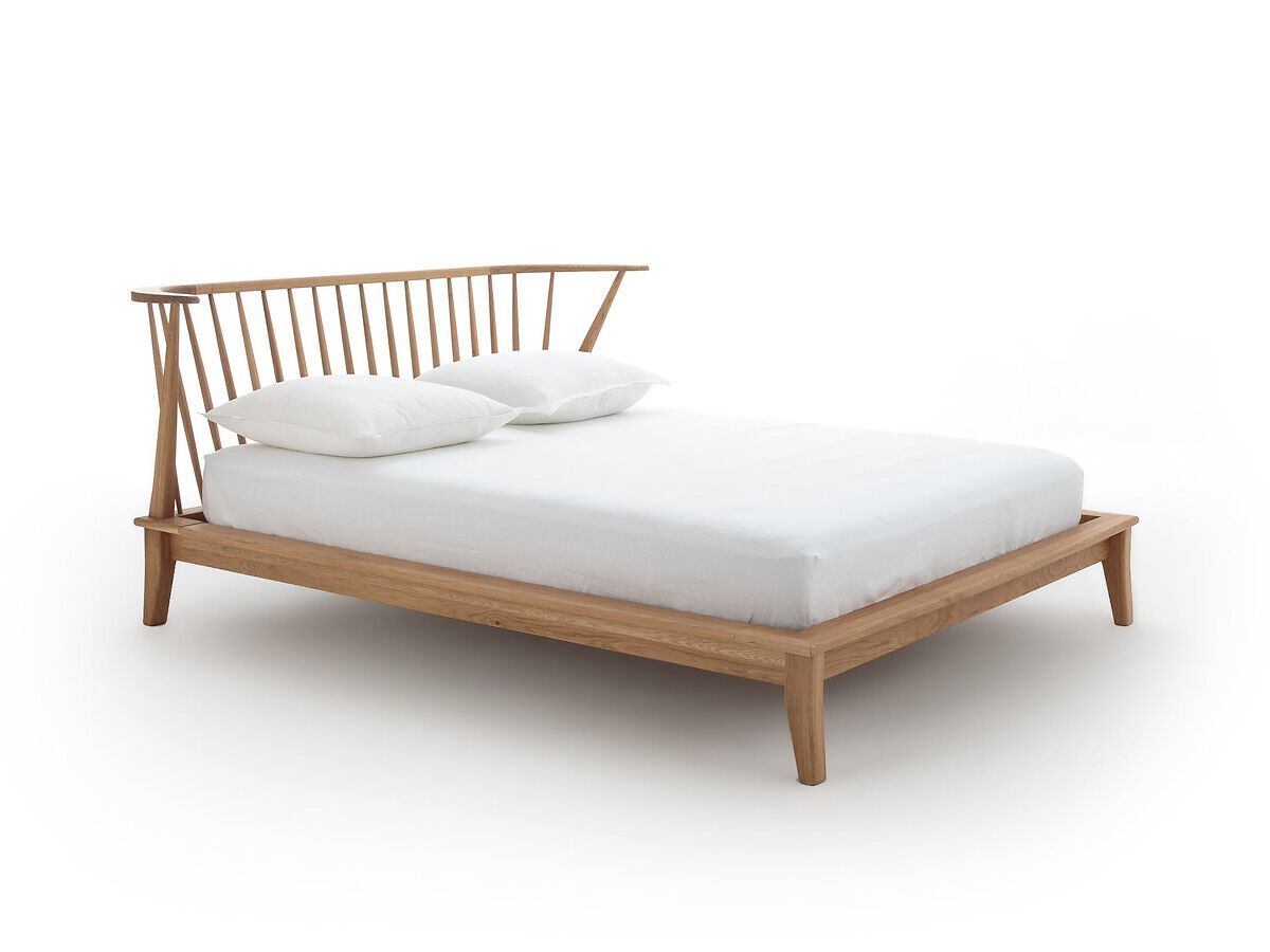 Дубовая двуспальная кровать AMPM CASPIAN ARCH-00093602