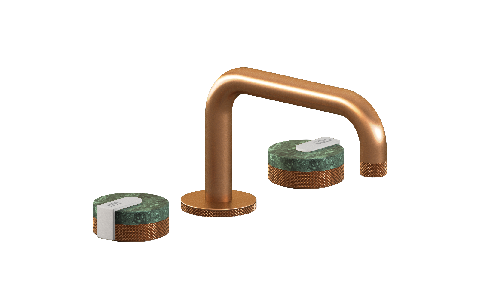 E-11510-R2MG-L1WT-BRG Смеситель для умывальника на 3 отвертия GRAFF MOD+