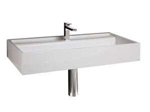 Прямоугольная подвесная раковина из смолы