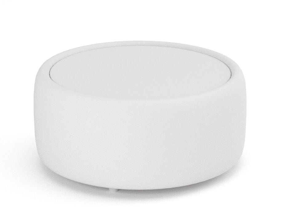 Высокий круглый садовый журнальный столик из ткани Rever Brera ARCH-00108687 - Вид №1