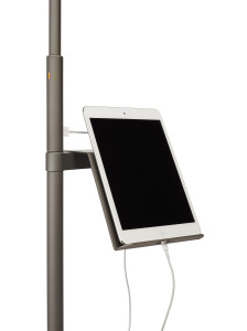 Алюминиевый светодиодный торшер с USB-разъемом