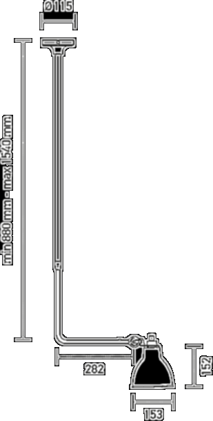 DCW éditions Регулируемый подвесной светильник Les verticales de gras sun-id-1349735 - Вид №2