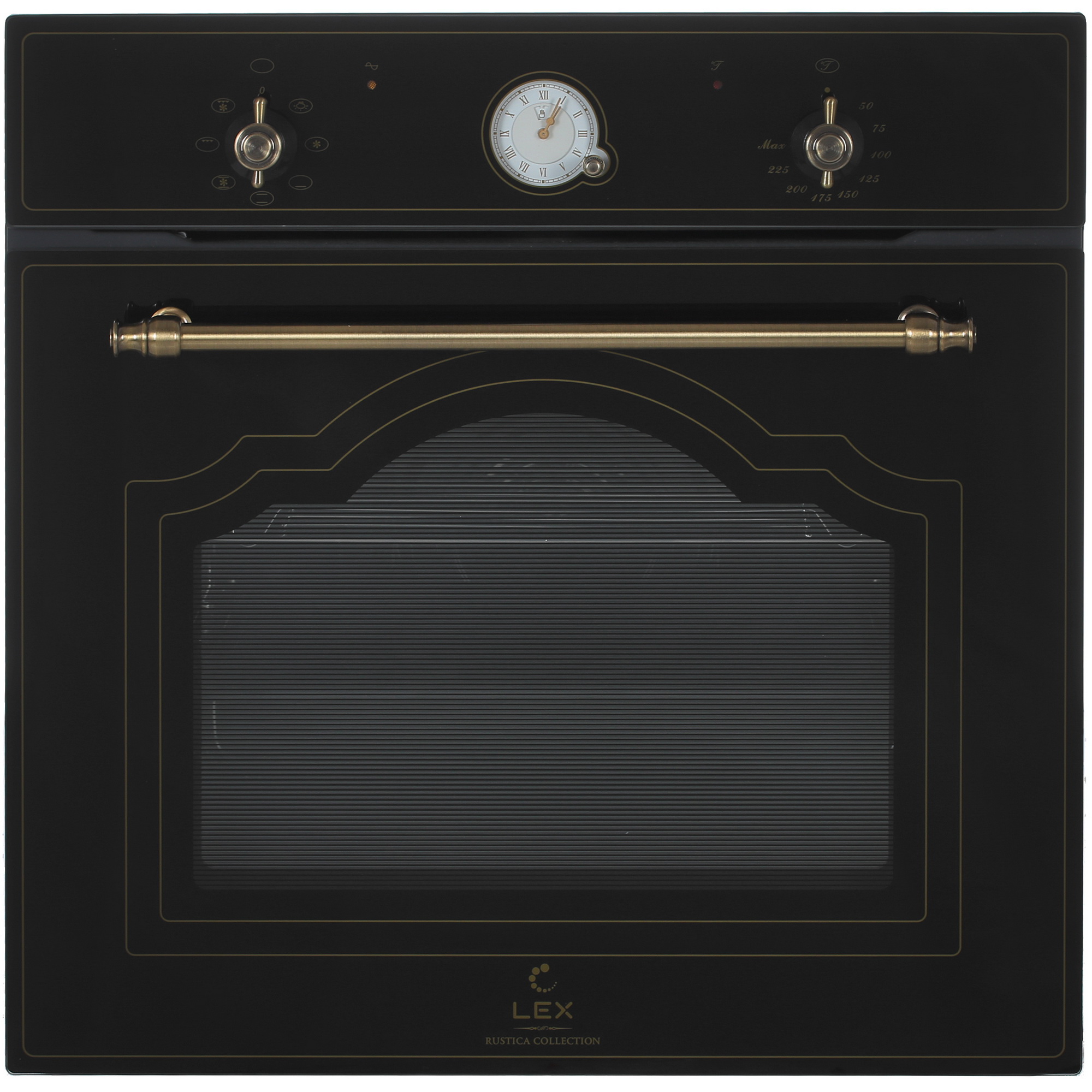 8164383 Электрический духовой шкаф LEX EDM 6070С BL черный STDN-0074856