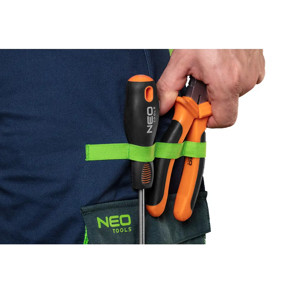 Шорты Neo Tools Premium темно-синие/зеленые размер M рост 178-181 STLM-2132048 - Вид №3