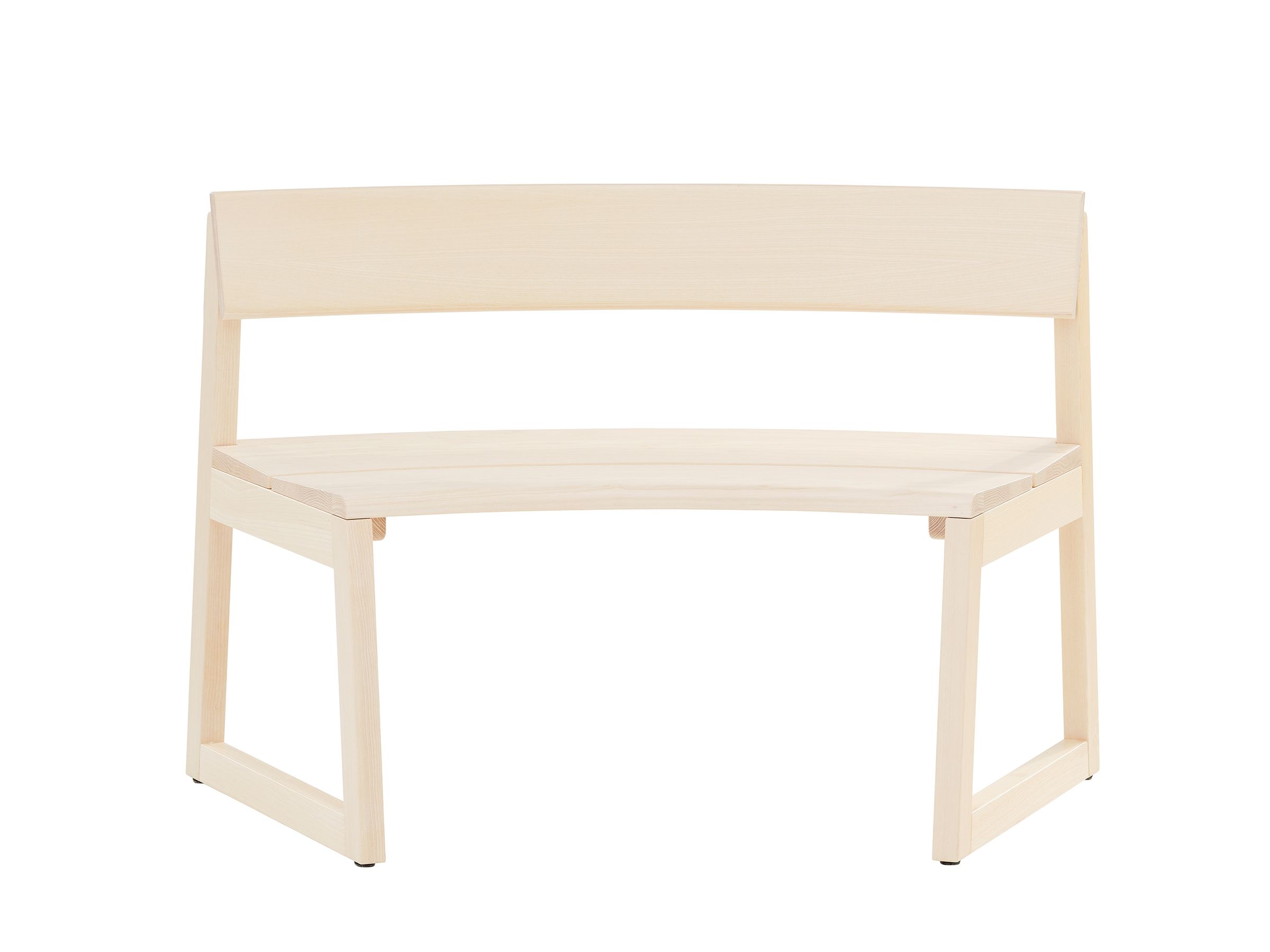 Модульная деревянная скамья со спинкой Karl Andersson Meander ARCH-00087248 - Вид №1