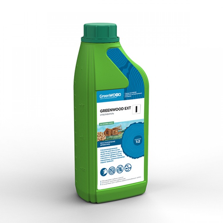GWE-IK/01 GreenLAB GREENWOOD EXT I Концентрат 1:2, 1 л, ОТБЕЛИВАТЕЛЬ 