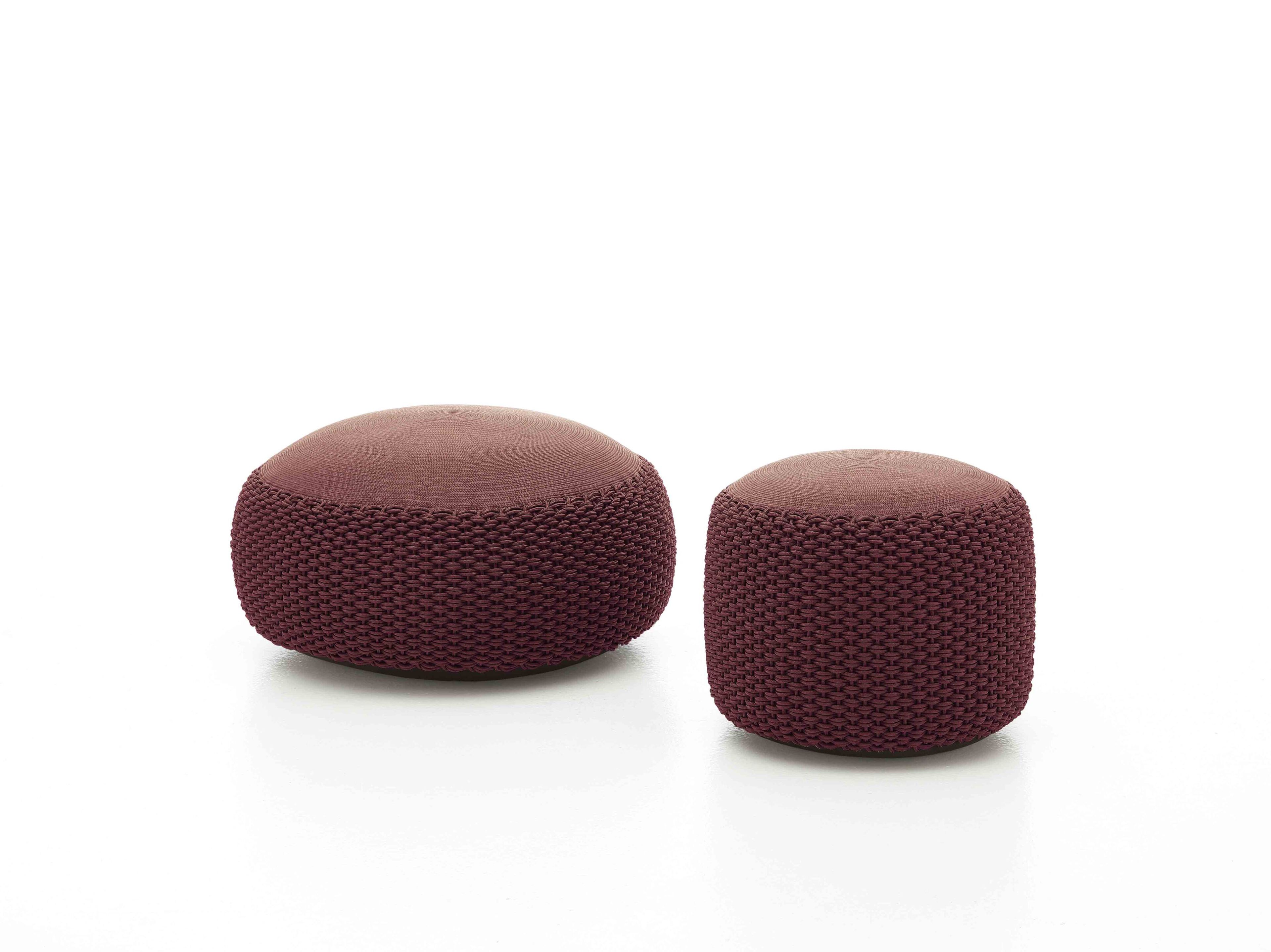 Мягкий и плетеный садовый пуф Nodo Italia SMALL STONE ARCH-00142474 - Вид №5