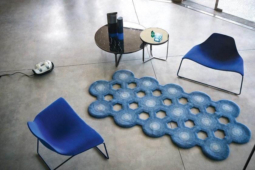 Tacchini Низкий круглый мраморный журнальный столик sun-id-1411702 - Вид №5