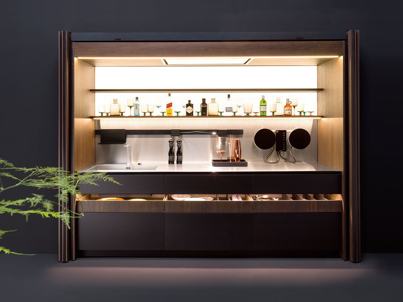 Встроенная кухня с островом Arrital Nautila ARCH-00078778 - Вид №7