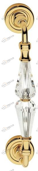 LINEA CALI' Ручка из хромированной латуни с кристаллами Swarovski® Veronica sun-id-1452155