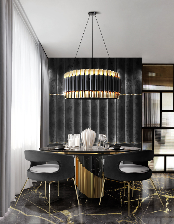 Обеденные стулья Ellen Dining Chair Covethouse ESSENTIAL HOME  - Вид №7