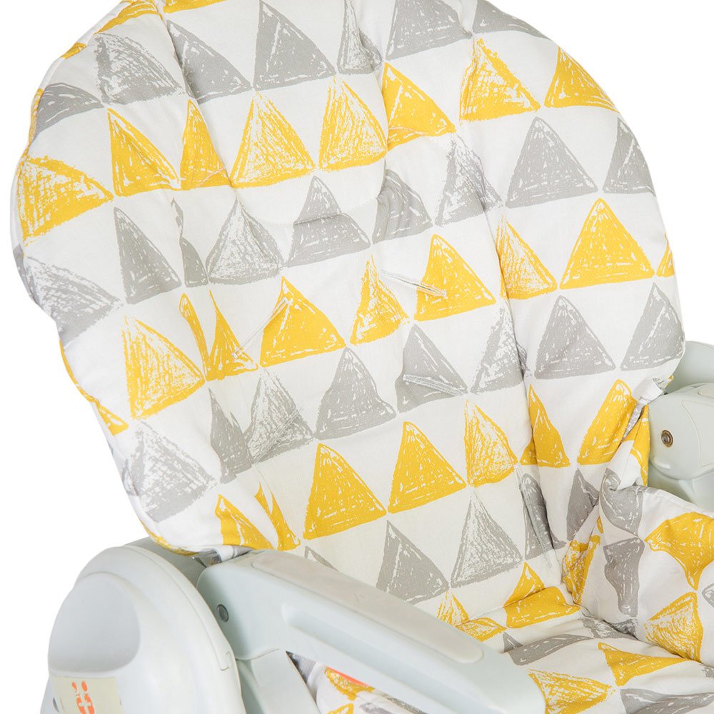 Съемный чехол для стульчика для кормления Triangles VAMVIGVAM  281631 Желтый;серый Santreyd  - Вид №1