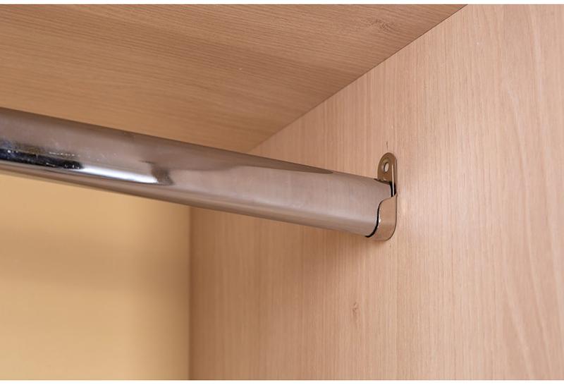 1412 Шкаф двухстворчатый с зеркалами Сканди Жемчужно-белый R-HOME 4009262h_Жемчуг - Вид №5