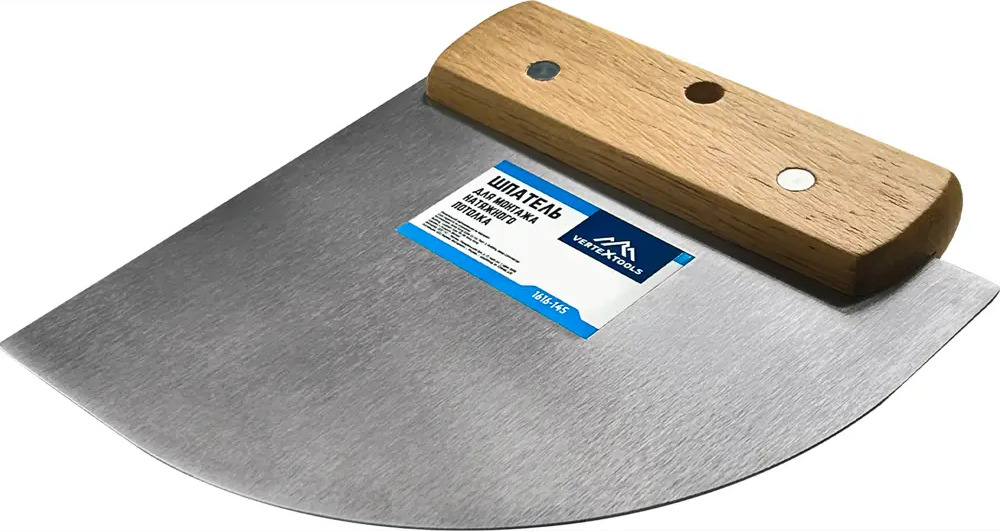 Монтажный шпатель VERTEXTOOLS для бесшовных натяжных потолков 145x134 мм 87504418