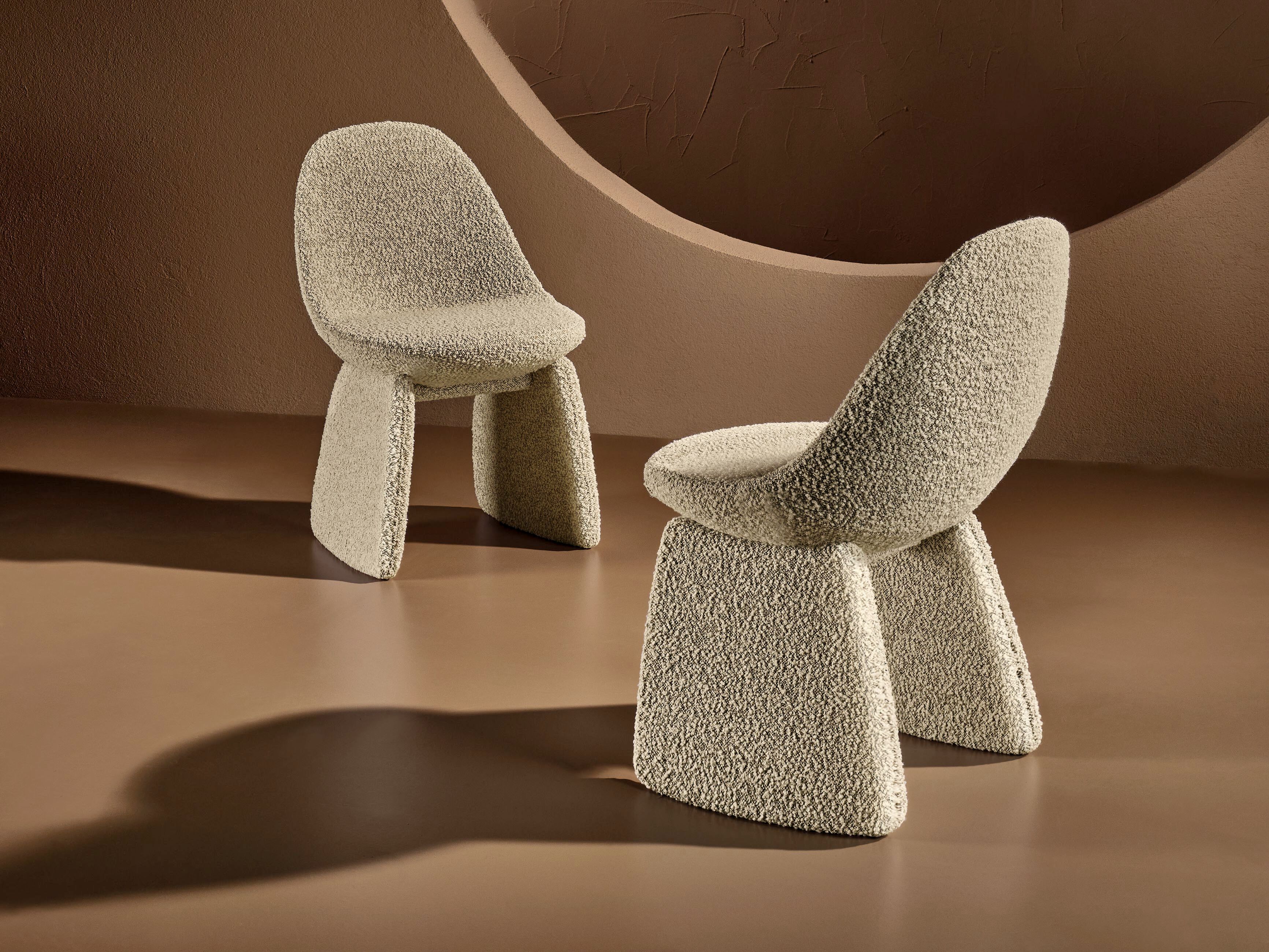 Тканевый стул без подлокотников Naturedesign Главная ARCH-00136734 - Вид №1