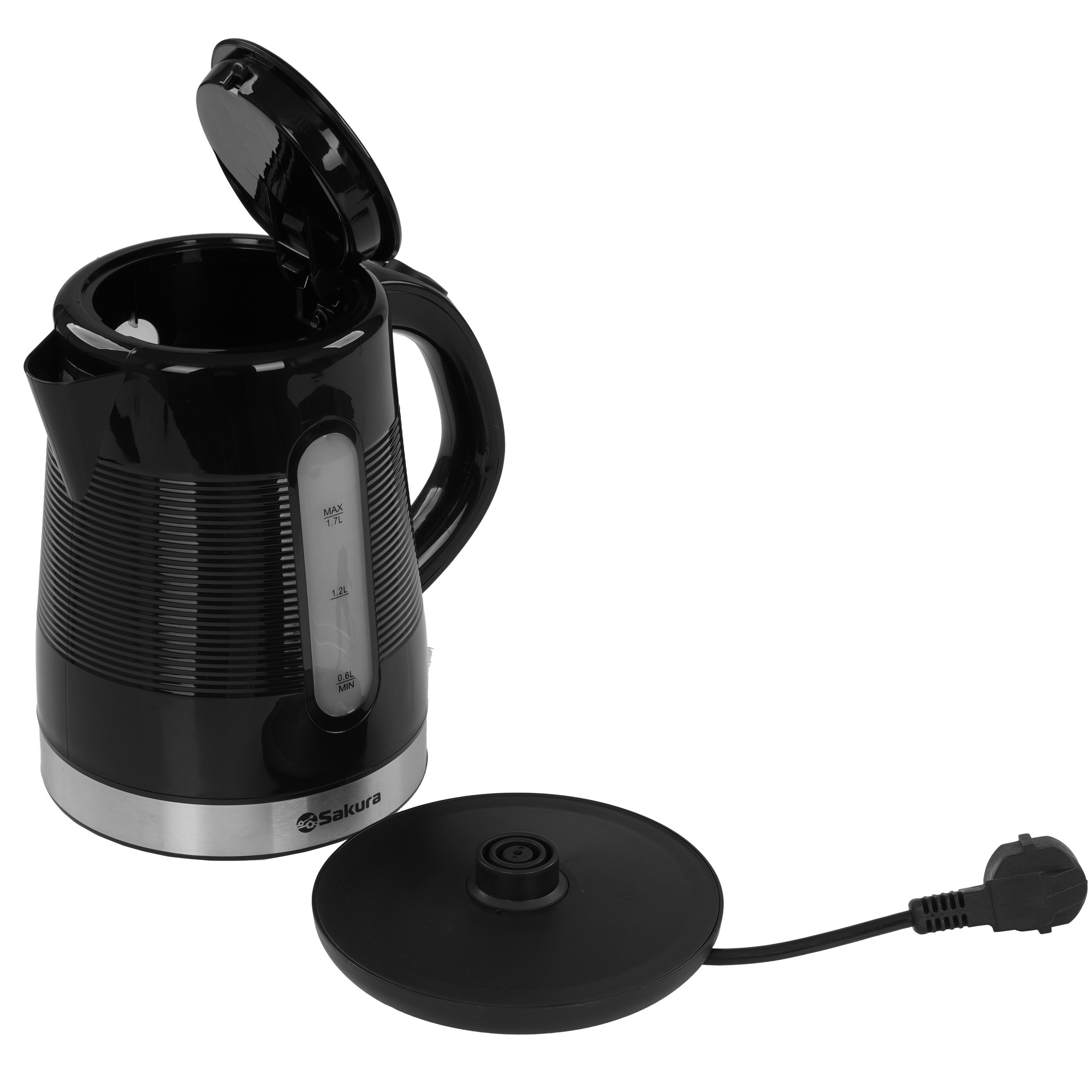 9248646 Электрочайник Sakura SA-2343BK черный STDN-0145807 - Вид №4