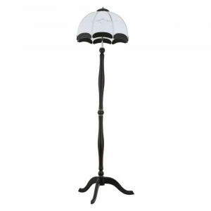 Торшер со стеклянным плафоном белый Italia Venge 20069 ALFA ITALIA 00-3948873 Белый;черный