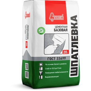 Шпаклёвка цементная базовая Старатели 20 кг