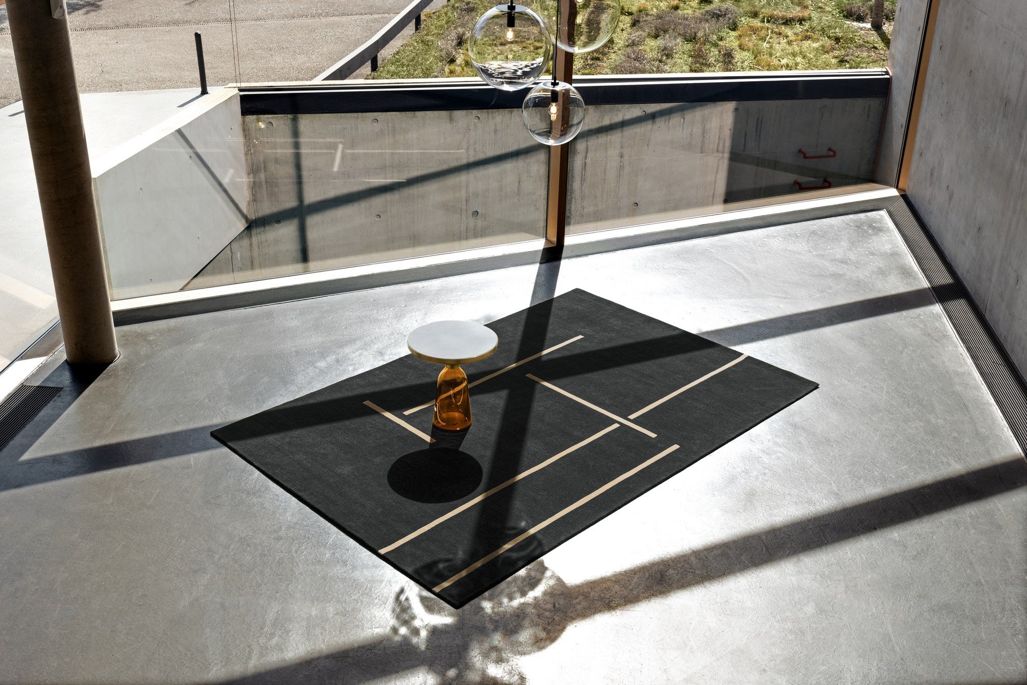 Прямоугольный ковер ручной работы из шерсти Classicon MONOLITH ARCH-00120294 - Вид №3