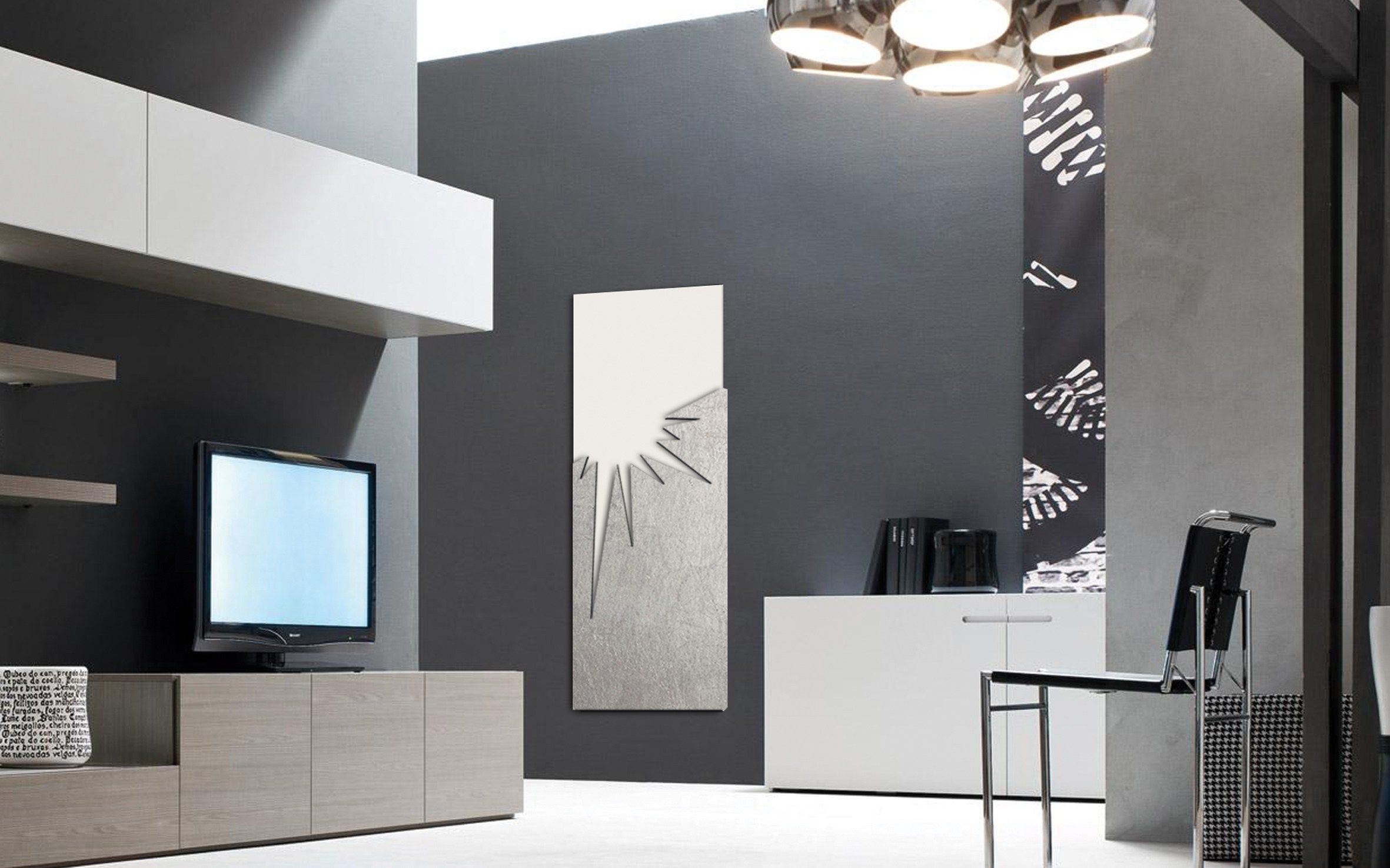 Алюминиевый полотенцесушитель Termo Design двойная пластина-серебряная фольга ARCH-00071753 - Вид №21