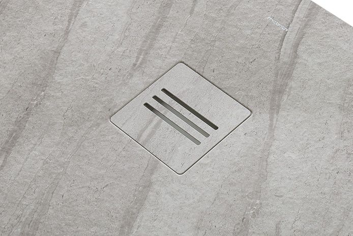 MCBATH Mirage 100x80 Травертин прямоугольный серый sun-id-1959790 - Вид №2