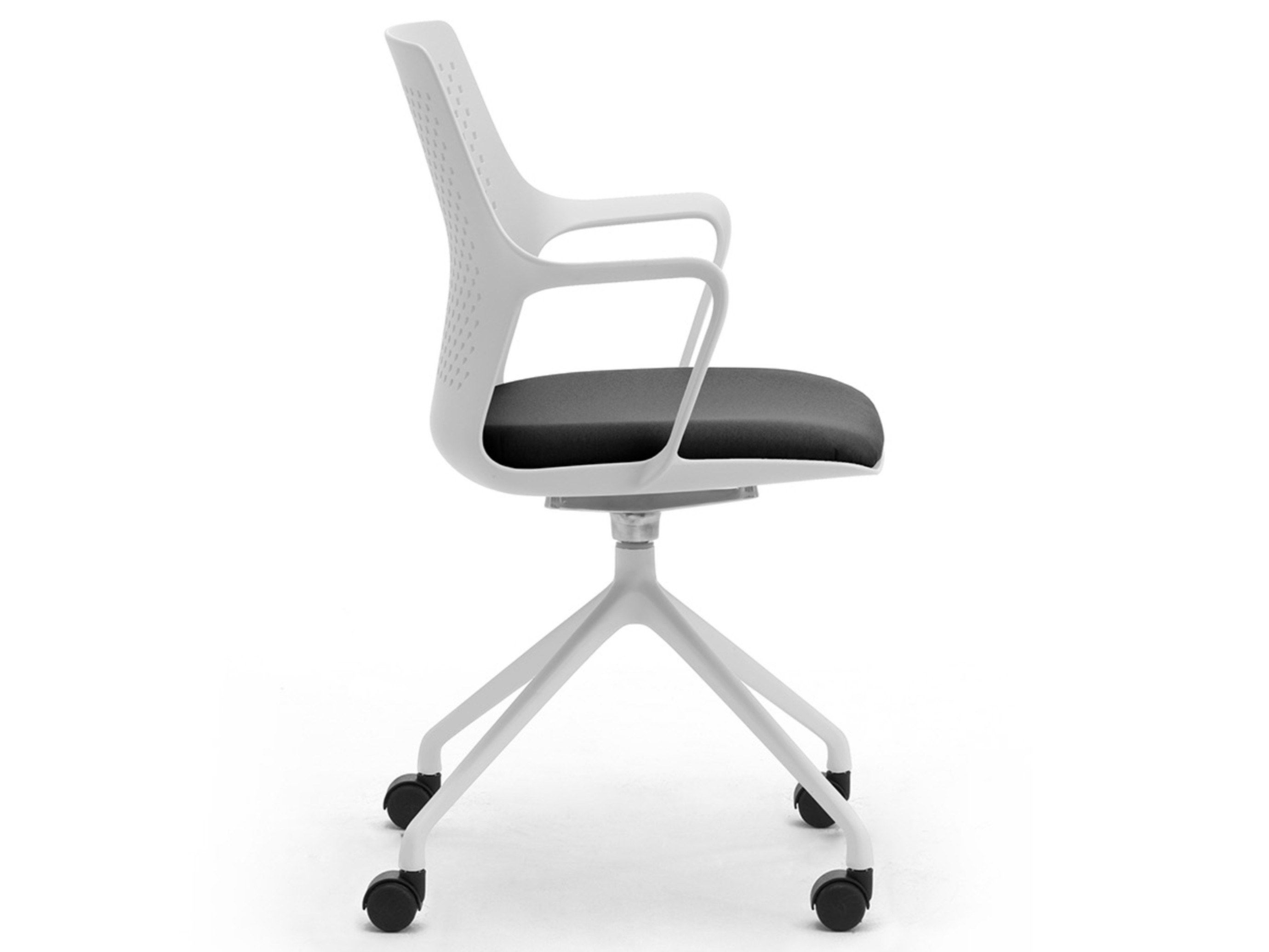 Вращающееся офисное кресло из полипропилена с подлокотниками Leyform Ipa ARCH-00105667 - Вид №1