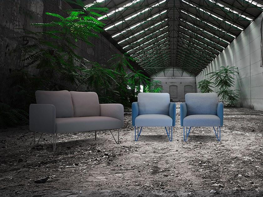 Adrenalina 2-х местный тканевый диван со съемным чехлом Doumo sun-id-1441199 - Вид №2