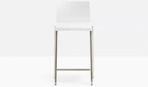 Pedrali Высокий табурет с подставкой для ног Kuadra