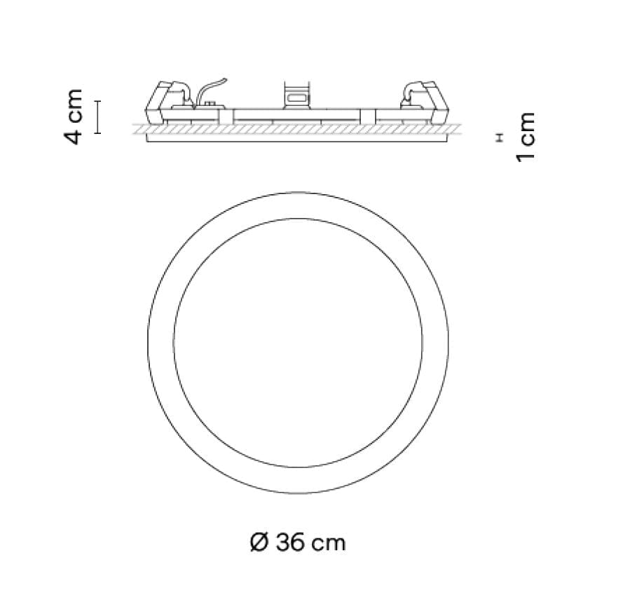Светодиодный потолочный светильник In Stock Vibia ARCH-00062343 - Вид №2