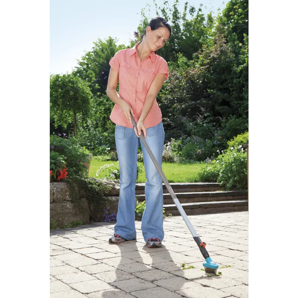 Набор Gardena: щетка и щелевая щетка с черенком 130 см STLM-2091162 - Вид №7