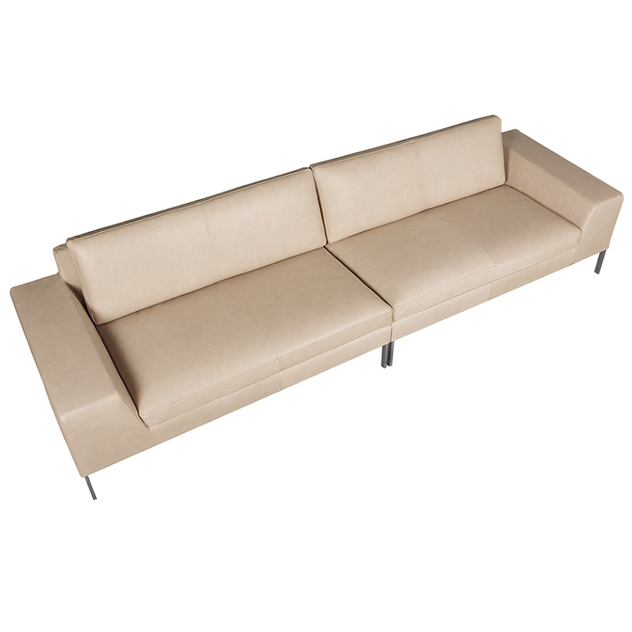 Диван Justus, четырехместный, молочный Sits S1291 - Вид №4