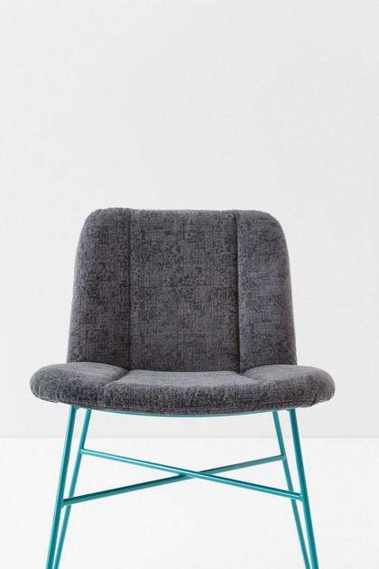 Billiani Стул из мягкой ткани Hippy 637 - Вид №6