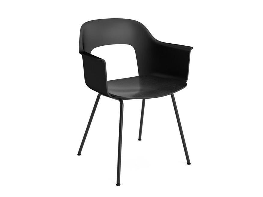 Подлокотник из полипропилена с деревянным сиденьем Hay макет ARCH-00131478 - Вид №22