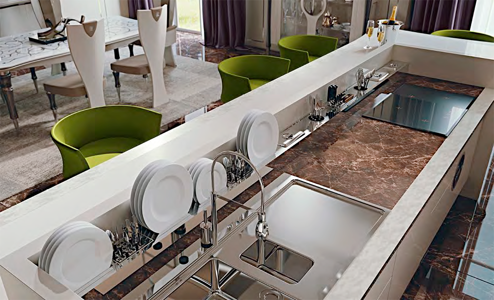 Кухня  RAMPOLDI DIVINA KITCHEN/1 - Вид №2