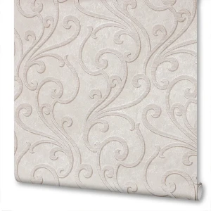 Обои 1.06х10 м орнамент цвет бежевый ЭР4373-3