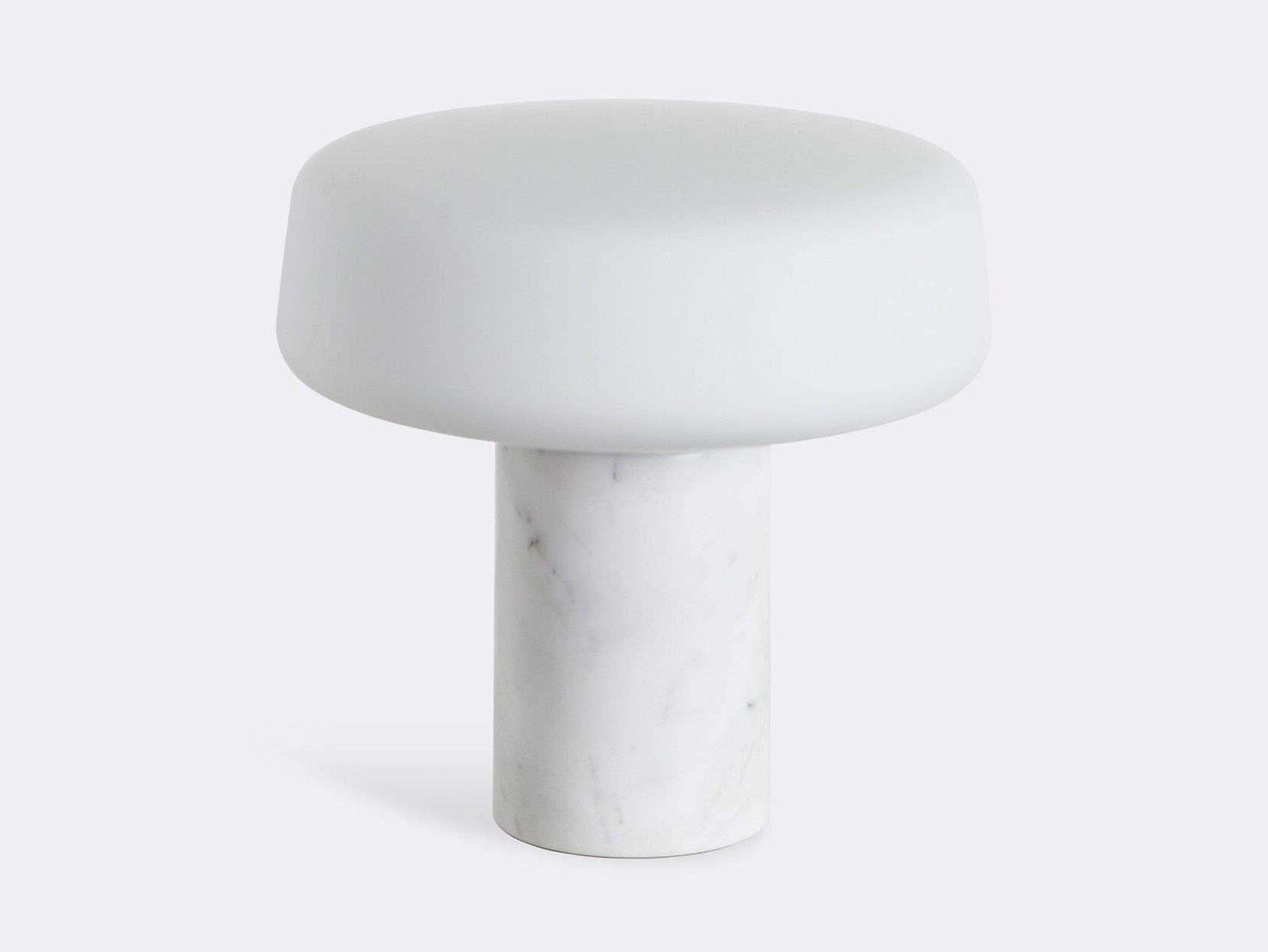 Светодиодная настольная лампа из каррарского мрамора Case SOLID ARCH-00053783